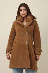 ELEGANT WINTER OVERCOAT-CAMEL