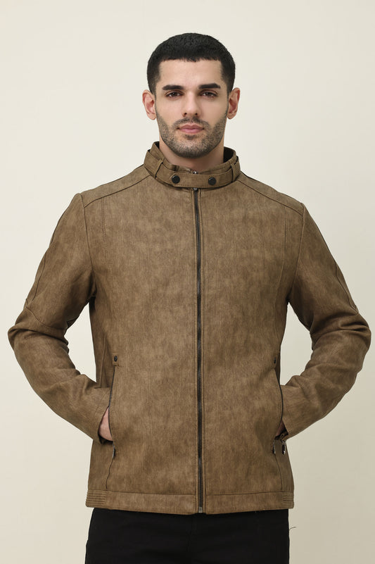 REBOOT COMPACT JACKET-COFFEE