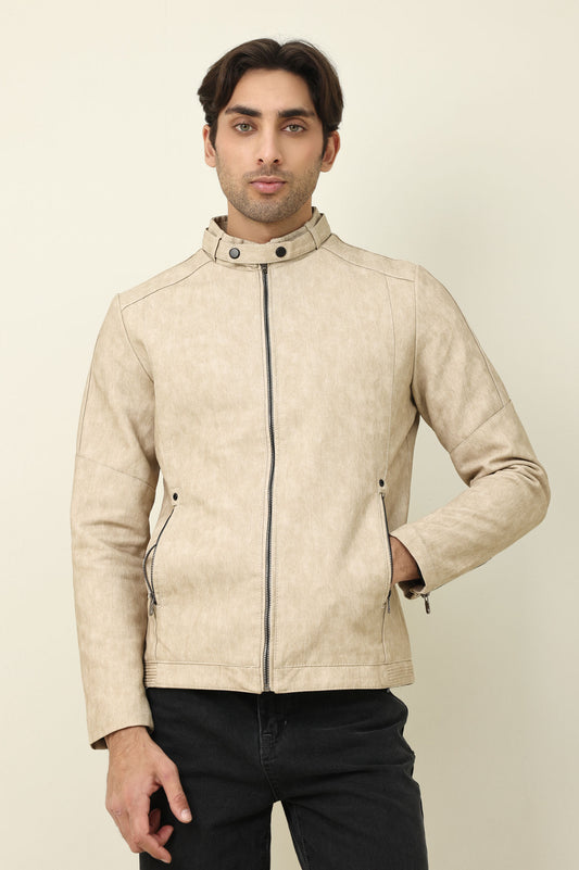 REBOOT COMPACT JACKET-BEIGE