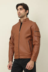 METRO CRUISE JACKET-BROWN