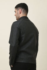 IRONVALE ZIP FRONT JACKET-BLACK