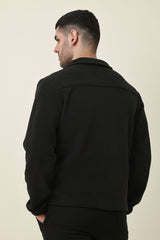 ULTRA CORE FLEECE JACKET-BLACK