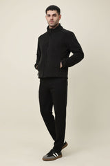 ULTRA CORE FLEECE JACKET-BLACK