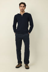 RIVIERA SLIM-FIT SWEATER-NAVY