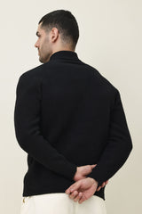 HARBOUR HAVEN SWEATER-BLACK