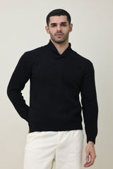HARBOUR HAVEN SWEATER-BLACK