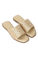 LUMERA SUNCREST SLIDE-GOLD