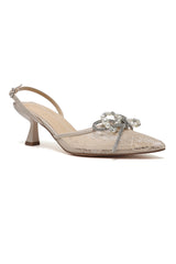PEARL WHISPER HEEL-BEIGE