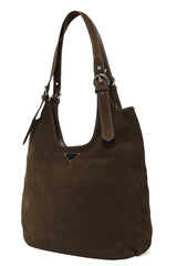 NOIR CURVE HOBO BAG-GREEN