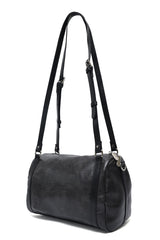 BARREL SHOULDER CARRY BAG-BLACK