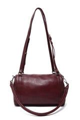 BARREL SHOULDER CARRY BAG-RED