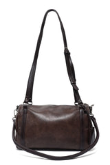 BARREL SHOULDER CARRY BAG-COFFEE
