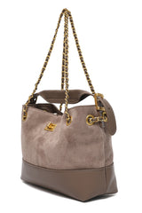 CLASSIC ARCH SHOULDER BAG-KHAKI