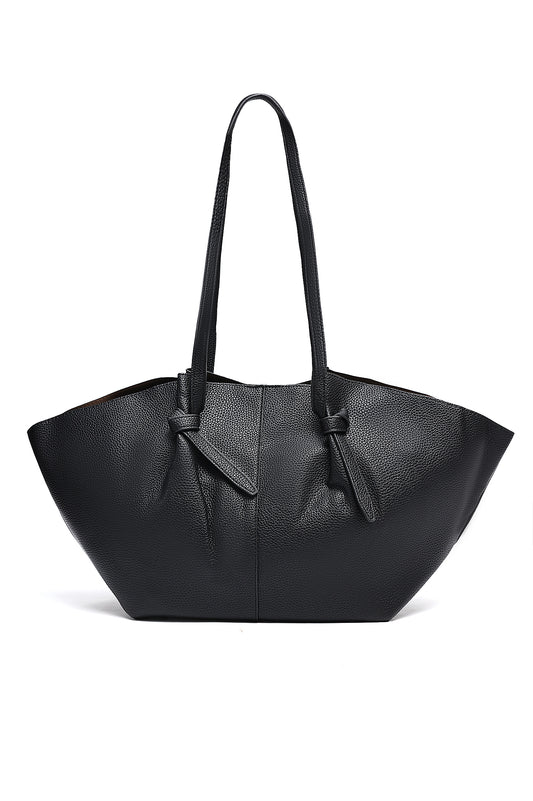 PRESTIGE WINGED SHOULDER BAG-BLACK