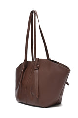 PRESTIGE WINGED SHOULDER BAG-COFFEE