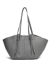 PRESTIGE WINGED SHOULDER BAG-GREY