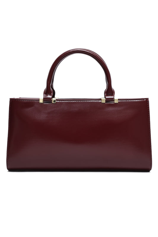MODERN CITY HAND BAG-RED