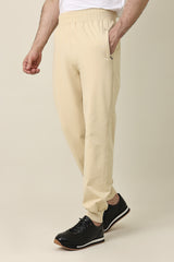 PLEAT DETAIL MODERN JOGGER PANT-BEIGE