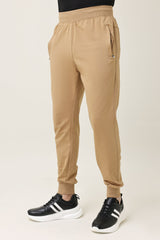 PLEAT DETAIL MODERN TROUSER-KHAKI