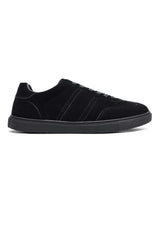 CLASSIC CASUAL SUEDE SHOES-BLACK