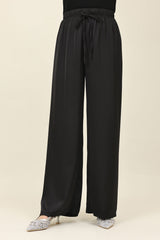 WHISPER GLIDE PALAZZO-BLACK