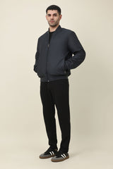 AEROFORM WINTER BOMBER JACKET-NAVY/MINT