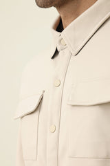 ALL-SEASON QUILTED DUAL JACKET-CREAM