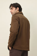 ALL-SEASON QUILTED DUAL JACKET-COFFEE