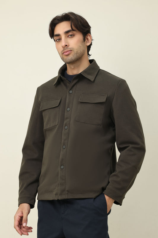 ALL-SEASON QUILTED DUAL JACKET-DK/OLIVE