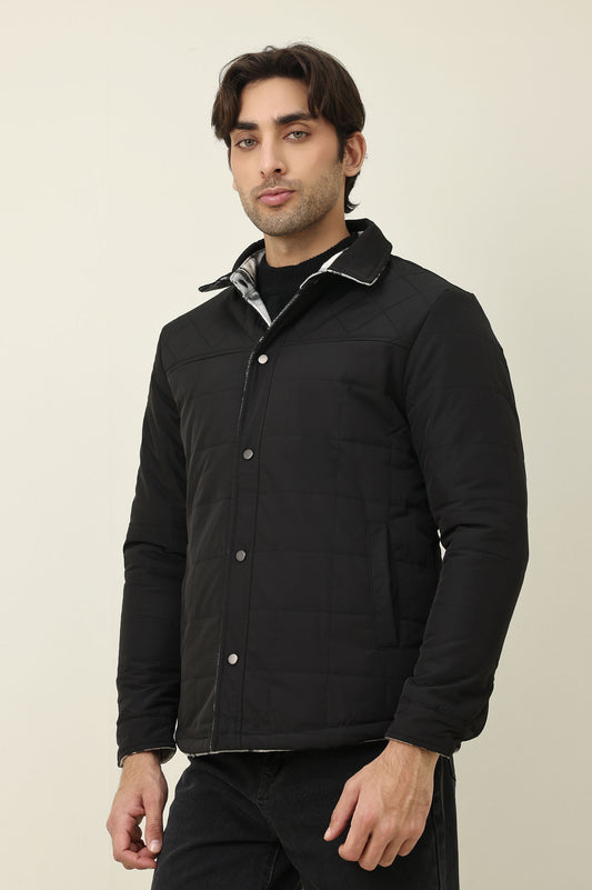 BREEZY AFTERNOON JACKET-BLACK/WHITE