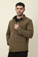 BREEZY AFTERNOON JACKET-DK/OLIVE GREEN