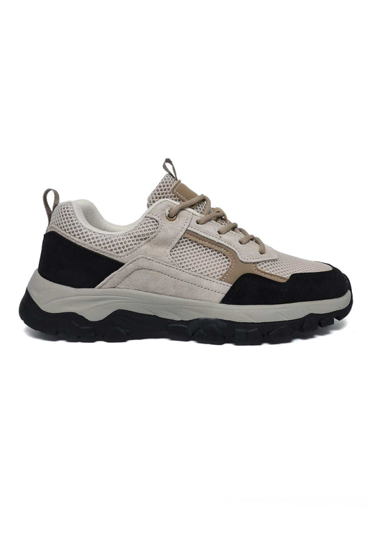 PEAK MOTION SNEAKER-KHAKI/BLK