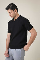 MODRIB SOFT POLO-BLACK