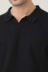 MODRIB SOFT POLO-BLACK