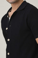 THE WAFFLE CASA POLO-BLACK