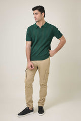 GROVE STITCH POLO-GREEN