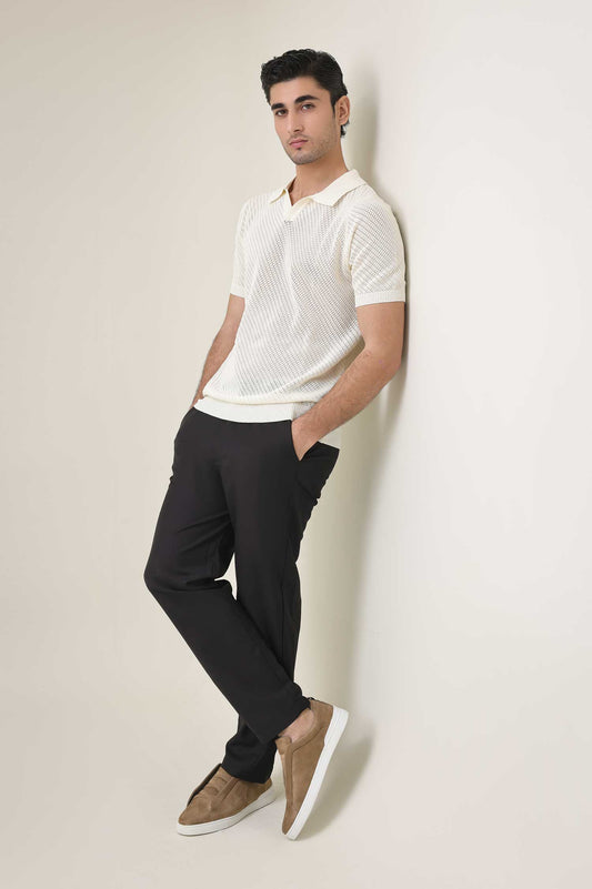 PEARLWEAVE CLASSIC POLO-BEIGE