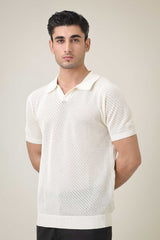 PEARLWEAVE CLASSIC POLO-BEIGE