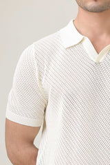 PEARLWEAVE CLASSIC POLO-BEIGE