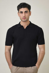 RIDGE CLASSIC POLO-BLACK