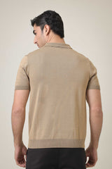 TEXTURELLO LOOM POLO-CAMEL