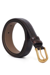 GLORY EDGE BELT-BROWN