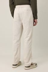 CASUAL DRAWSTRING TROUSER-BEIGE