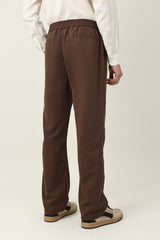 CIPHER LINE TAILORED FLOW BOTTOM-COFFEE