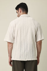 LEISURE SUMMER SHIRT-BEIGE