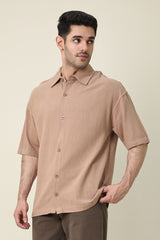 SUMMER DRIFT CASUAL SHIRT-KHAKI