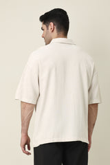 SUMMER DRIFT CASUAL SHIRT-BEIGE