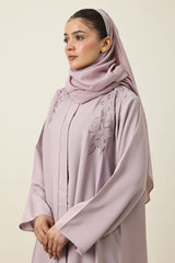 NATURAL ELEGANCE ABAYA-LAVENDER