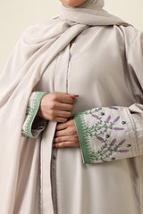 AYLA SOFT MODEST ABAYA-BEIGE