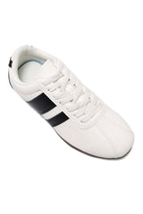 ICON STRIPE SNEAKERS-WHITE